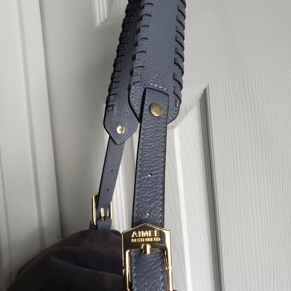 AIMEE KESTENBERG Leather/Suede Hobo Purse - Picture 8 of 15
